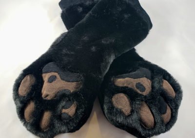 Black & Brown Mitten Paws