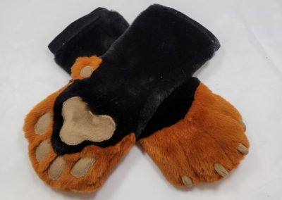 Black & Tan Mitten Paws
